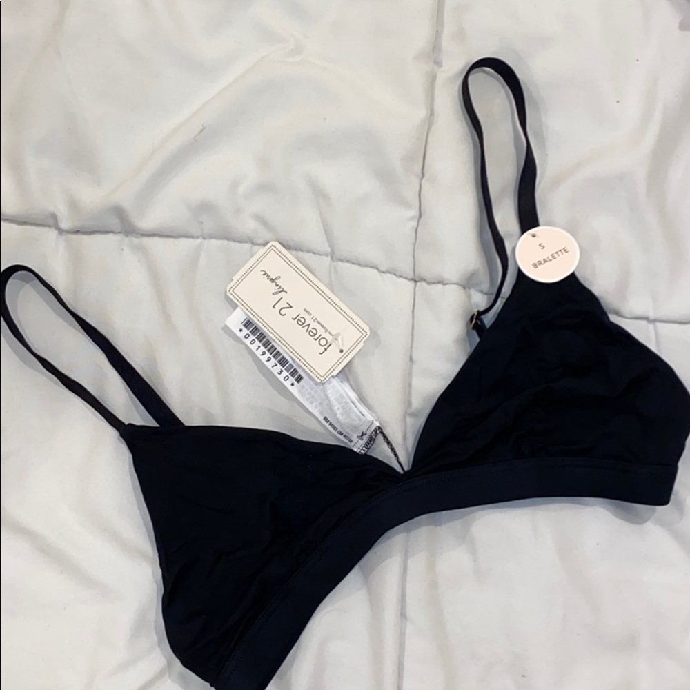Black bralette